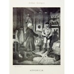 GROTTGER Art[ur] - Szkoła szlachcica polskiego. [Warszawa] 1899. Wyd. Leona Humnickiego. folio, tabl. 4....