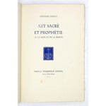 DANYSZ Stéphanie - Art sacré et prophétie de la piété et de la beauté. Arco 1955. Maryla Tyszkiewicz Éditeur. 8, s. [6]....