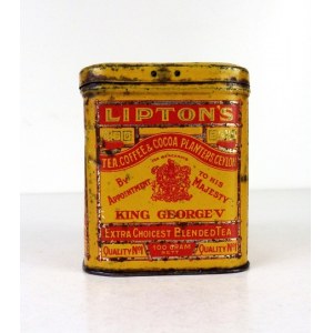 LIPTON&#39;S Tea, Coffee & Cocoa, Platers Ceylon [...]. Extra Choicest Blended Tea....