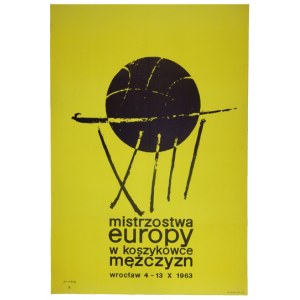 ŚWIERZY Waldemar - XIII Mistrzostwa Europy w Koszykówce Mężczyzn. Wrocław 4-13 X 1963....
