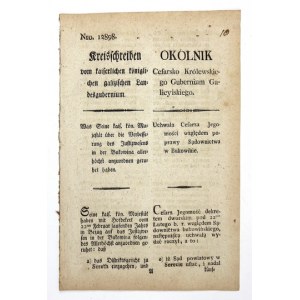 1804. Poprawa sądownictwa w Bukowinie