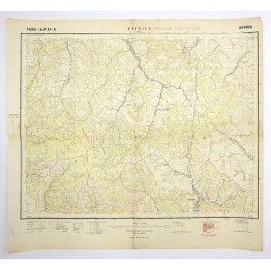 Krynica. Wydanie turystyczne [mapa 7-arkuszowa]. 1935-1936.