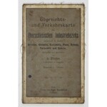 [ŚLĄSK]. Karte der Oberschlesischen Industrie-Kreise. I. Beuthen, II. Kattowitz, III. Gleiwitz, IV. Tarnowitz,...