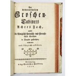 JOACHIM Johann Friedrich - Neueröfnetes Groschen-Cabinet. Dritter Band, Darinnen Königlich Schwedische,...