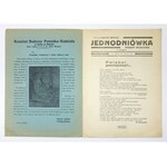 JEDNODNIÓWKA Rodziny Wojskowej w Kowlu. 50 p.p. Strzelców Kresowych. Kowel, 11 V 1931. Red. F. Liwaczowa. 4, s....