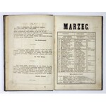 [KALENDARZ]. ROCZNIK... Petroków [= Piotrków Tryb.]. Wyd. Antoni Porębski. Druk. F. Bełchatowskiego. 8. opr....