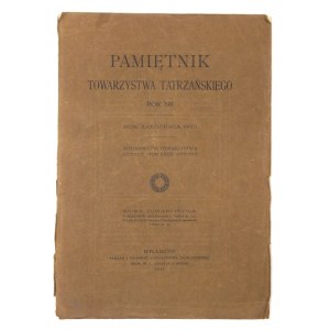 PAMIĘTNIK Tow. Tatrzańskiego, t. 32: 1911.