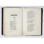 MICKIEWICZ Adam - Poezye ... T. 1. Paryż 1828. U przedsiębiorców Barbezat i Delarue. 16d, s. [4], VII, [3], 236,...