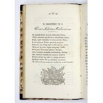 Noworocznik Litewski na 1831. Pierwodruk wiersza A. Mickiewicza W imionniku M. S.