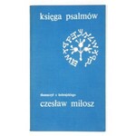 MIŁOSZ C. – Księga psalmów. 1981. Z podpisem tłumacza.