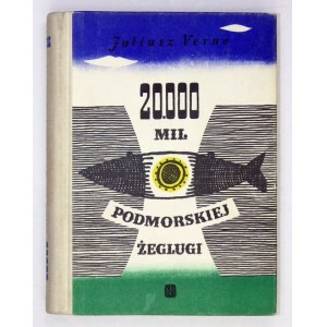 VERNE Juliusz - 20.000 mil podmorskiej żeglugi. Przełożył z języka francuskiego Bolesław Kielski....