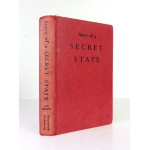 KARSKI Jan - Story of a Secret State. Boston [USA] 1944. Houghton Mifflin Company. 16d, s. VI, 391. opr. oryg....
