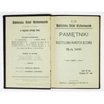 OLIZAR Narcyz - Pamiętniki kasztelana ... Rok 1831. Cz. 1-2. Warszawa 1907. Druk. E. Nicz i S-ka. 16d, s. 139, [4];...