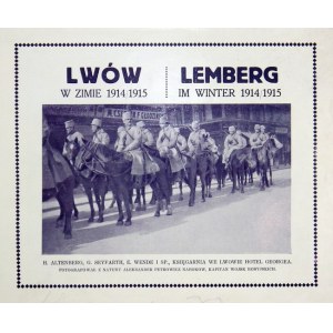 LWÓW w zimie 1914/1915. Lemberg im Winter 1914/1915. Lwów [1915?]. H. Altenberg [i in.]. 16d podł., s. [24]....