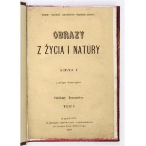 POL Wincenty - Obrazy z życia i natury. Serya 1. Z jednym drzeworytem. Kraków 1869....