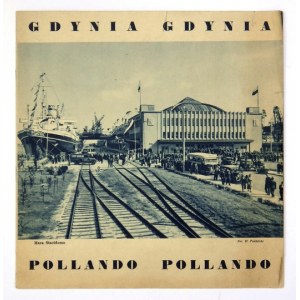 GDYNIA, Pollando. Varsovio [Warszawa] 1937. Liga Popierania Turystyki, Polaj Stataj Fervojoj [Polskie Koleje Państwowe]....