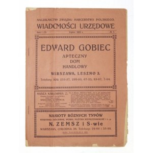 WIADOMOŚCI Urzędowe. R. 1 (VI), nr 7: VII 1923.