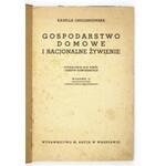 CHOŁONIEWSKA Kamilla - Gospodarstwo domowe i racjonalne żywienie. Podręcznik dla szkół i kursów gospodarczych....