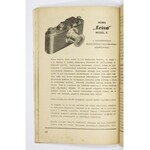 [SCHARF Jakób]. Katalog. Rok 1933. Jakób Scharf, Aparaty i Przybory Fotograficzne. Katowice 1933. 8, s. 116....