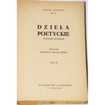 ASNYK ADAM - DZIEŁA POETYCKIE, 1-3 komplet