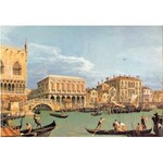 30 POSTCARDS WITH VIEWS BY CANALETTO.