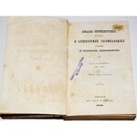 MICKIEWICZ ADAM - RZECZ O LITERATURZE SŁOWIAŃSKIEJ, 1-2, 1850