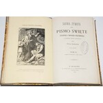 IWANOWSKA FELICYA - SŁOWA ŻYWOTA CZYLI PISMO ŚWIĘTE, 1-5 komplet.