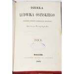 OSIŃSKI LUDWIK - DZIEŁA, 1-4 komplet.