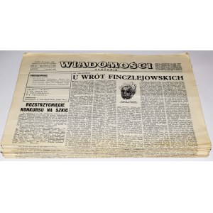 Wiadomości (tygodnik emigracyjny) Rocznik 1962. Nr. 1-52, komplet.