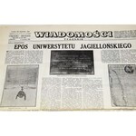Wiadomości (tygodnik emigracyjny) Rocznik 1964. Nr. 1-52, komplet.