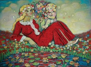 Stefan CENTOMIRSKI (ur. 1928), Nasze kwiaty, 2005