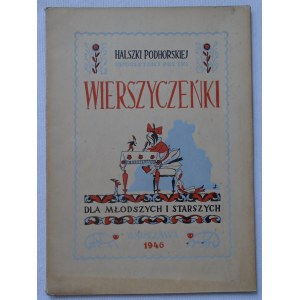 Podhorska Halszka • Wierszyczeńki dla młodych i starszych