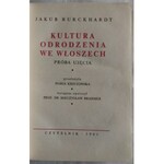 Burckhardt Jacob • Kultura Odrodzenia we Włoszech