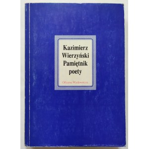 Wierzyński Kazimierz • Pamiętnik poety