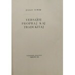 Tuwim Julian • Poeziajoj. Versajoj propraj kaj tradukitaj [Jerzy Tchórzewski]