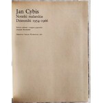 Cybis Jan • Notatki malarskie. Dzienniki 1954-1966