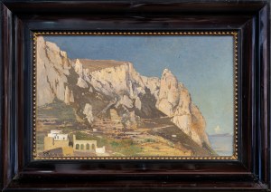 Rettich Karl, Pejzaż z Capri, 1885