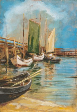 Jaxa-Małachowski Soter, Port rybacki w Helu, 1920