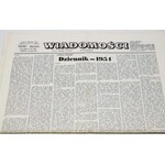 Wiadomości (tygodnik emigracyjny) Rocznik 1974. Nr. 1-51, komplet