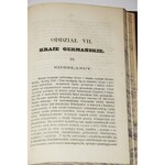 SCHERR JAN - HISTORYA POWSZECHNA LITERATURY, 1-2 komplet, 1865