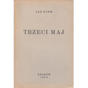 DIHM JAN - TRZECI MAJ, 1932