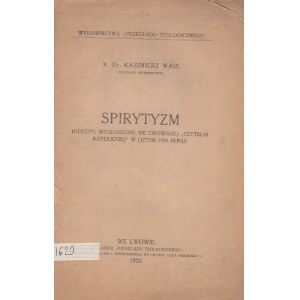 WAIS KAZIMIERZ - SPIRYTYZM, 1920