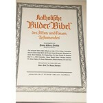 KATHOLISCHE BILDER-BIBLE DES ALTEN UND NEUEN TESTAMENTES. Herausgeber von Franz Albert.