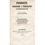 PIETRUSIŃSKI LUDWIK - WSPOMNIENIA Z WENECYI KOLEI ŻELAZNEJ, T.1, 1845