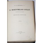 CZERMIŃSKI MARCIN T. J. - O. MAKSYMILIAN RYŁŁO, 1-2 komplet, 1911
