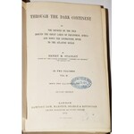 STANLEY M. HENRY - THROUGH THE DARK CONTINENT, 1-2 komplet, 1879