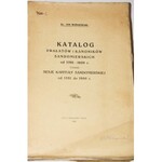 WIŚNIEWSKI JAN - KATALOG PRAŁATÓW I KANONIKÓW SANDOMIERSKICH, 1926