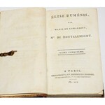 Z BIBLIOTEKI KS. ALEKSANDRA LUBOMIRSKIEGO/ MADAME DE STAEL - DELPHINE; DE MONTALEMBERT - ELISE DUMENIL