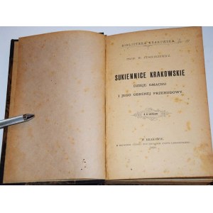 [CRACOVIANA] BIBLIOTEKA KRAKOWSKA T. 11-15[w 1 wol.]