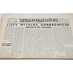 Wiadomości (tygodnik emigracyjny) Rocznik 1978. Nr. 1-52, komplet